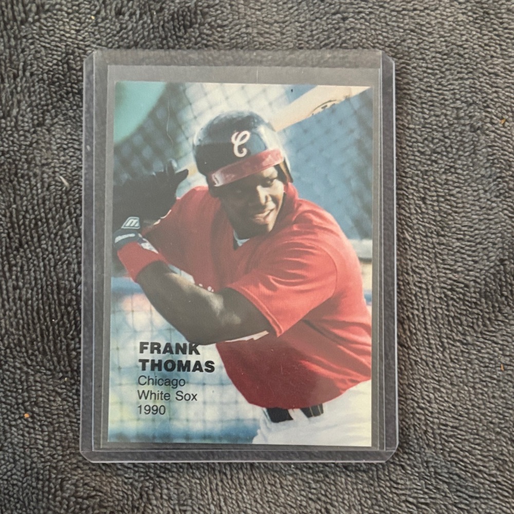 Frank Thomas Chicago White Sox 1990 Baseball Card